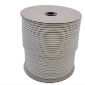 cordelina elastica poliester (multifilament) alb
