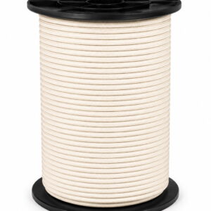 Cordelină elastică crem Cordflex 6 mm, 8 mm, 10 mm, 12 mm și 14 mm