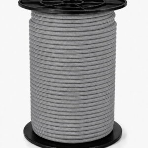 Cordelină elastică gri Cordflex 6 mm, 8 mm, 10 mm, 12 mm și 14 mm